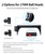 Wireless Charger Car Phone Holder for Toyota RAV4 2019-2025, 7/8" Screen