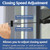 2-in-1 Automatic RV Screen Door Closer with Upgraded Aluminum Handle