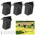 Deer Stand Brackets 4x4, 4 Pcs Outdoor 4x4 Compound Angle Brackets for Deer Blind Brackets, Outdoor Platforms Bracket, Shooting Shacks, Observation Decks and Tree Houses