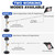 AURORA CAR Dual-Function Undercarriage Pressure Washer Attachment 16 Inch
