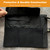 YAFIYGI Smart Strap Storage Case, Portable Pouch Holder, Canvas Travel Bag, Watch Band Accessories Multiple Accessories Capacity, Black Color