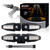 Bike Tail Light with Ultra-Bright Turn Signal Projection, 5 Modes-Wireless Horn Alarm Bicycle Tail Light 30 LED IPX4 Waterproof USB Rechargeable Rear and Front Cycling Lights for Road Safety(4Pcs)