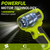 FormiPow Handheld Leaf Blower for Ryobi 18V Battery, 130,000 RPM Brushless Cordless Blower with 5 Nozzles, Variable Speed, Lightweight Blower for Indoor and Car Interior Cleaning Tasks (No Battery)