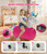 JOSEN Large Inflatable Bouncy Unicorn Hopper Toy with Hand Pump, Kids Indoor Outdoor Ride on Bounce Animal, Bouncing Horse for Girls, Boys Up to 220lbs, Birthday Gift for 4 6 8 Year Old (2 Pack)