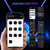 2PCS Devil Eyes Light for Cars，Led Eyes for Car Windshield，Programmable Led Sign，Controlled by a Remote Control and a Bluetooth APP，Suitable for Cars, SUVs & Trucks.