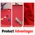 iEsstros 8FT Pool Table Felt Red 8ft Billiard Cloth with 6 Pcs Cloth Strips and Staple Remover Pool Table Felt Replacement Kit Parts-Red