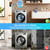 4-in-1 Indoor Dryer Vent with Dehumidifier for Protect Furniture