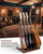 STRICH Wooden Guitar Stand Multiple Guitars, Guitar Rack for 3 Acoustic or 5 Electric Guitars & Basses, Floor Standing Multi Guitar Display for Studio & Home - Protective Padding, SMT-10 (5-Holder)
