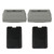 Upper & Lower Hood Bumper Support | For Peterbilt 579 567,for Kenworth T680 T880 Heavy Duty Truck | Replaces L85-6081 L85-6082 M75681 Hood Rest Cushion & Bushing