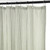 Mindsoft Stripe Curtain, Green and White, 72 x 72 Inches, Stripe