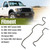 WIKIBB Rack Pinion Transfer Lines for Toyota Tacoma 1995-2004 4Runner