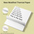 Rongta Thermal Printer Paper 8.5''x11'' US Letter Size, Thermal Paper Roll and Single Sheet, Advanced Clear Printing, Compatible with Other Thermal Printers (200 sheets)