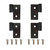 2 Set 11202.03 Lower Door Hinge Brackets Compatible with Jeep Wrangler/CJ/TJ/YJ, Door Hanger Hinge Fit for 1997-2006 Jeep Wrangler,1997-2006 Jeep TJ,1976-1986 Jeep CJ