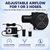 CPAP Hose Dryer for ResMed AirSense 10/11 22 mm & 15 mm Tubing, 10-Speed Adjustable Airflow, CPAP Tube Dryer Dries 1 or 2 Hoses with Straight and Y Adapter, No Heat, 30–45 Min After Washing (Varies)