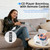 DGXWLLW CD and Cassette Player Combo Boombox with Bluetooth & AM/FM Radio