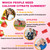 90 Count Calcium Citrate Gummies - Calcium Gummies with Magnesium & 4 Essential Vitamins Support Bone, Muscle, Teeth, Immunity, Calcium Supplements for Women & Men, Strawberry Flavor