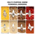 2000W Electric Grain Grinder, Stainless Steel Commercial Grade Dry Mill - Ultra-Fine Powder Machine for Wheat, Rice, Corn, Spices & Coffee - High-Speed Flour Maker for Home Kitchen or Professional Use