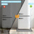 Refrigerator Mat, 23.6"X23.6" Silicone Drip Tray, Multifunctional Non-Slip Waterproof Home Appliance Mat for Refrigerator, Washing Machine, Dryer, Dishwasher,Easy to Clean, Protects Floor Gray