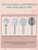 Cobbe 1 Pack Replacement Filters for Handheld Shower Head - UPGRADE FILTERING DURATION - Remove Chlorine - Reduces Dry Itchy Skin