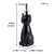 Allure Home Creation Black Cat 2-Piece Toilet Brush Holder and Brush Set