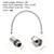 uxcell 20 Inch Long Faucet Supply Line Connector, 2pcs G1/2 Female Compression Thread x M10 Male Connector Braided 304 Stainless Steel Water Supply Hose Line