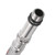 uxcell 20 Inch Long Faucet Supply Line Connector, 2pcs G1/2 Female Compression Thread x M10 Male Connector Braided 304 Stainless Steel Water Supply Hose Line