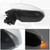 X AUTOHAUX Door Mirror Assembly Left Driver Side for Toyota Corolla 2020-2022 Power Glass Heated Manual Folding 7 Pins White Paint to Match Replace No.8794012G00/8794002926