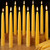8 Inch Beeswax Taper Candles,24 Pack,Unscented Yellow
