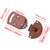 GWYAN 2 Pcs Old-Fashioned Wardrobe Sliding Door Roller Gear Track Panel Internal Kit Pulley for Closet, Wardrobe, Sliding Doors