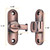 Red Bronze 90/180 Degree Barn Door Latches,Flip Gate Lock