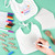 BOUBONI 55 Pcs DIY Baby Bibs Decorating Set Includes 10 White Bibs 12 Fabric Markers 12 Stencils 20 Clothespins 1 Hemp Rope for Baby Shower Games Boys Girls