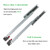 6 Pair of 16 Inch Soft Close Undermount Full Extension Drawer Slides