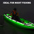JUIOHAKY 40FT Boat LED Strip Lights 12V Waterproof, Marine LED Strip Lights for Pontoon, Ideal as Under Gunnel Lights, Deck Light, Boat Interior Light for Kayak, Jon Boat and Fishing Boats (Green)