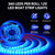JUIOHAKY 40FT Boat LED Strip Lights 12V Waterproof, Marine LED Strip Lights for Pontoon, Ideal as Under Gunnel Lights, Deck Light, Boat Interior Light for Kayak, Jon Boat and Fishing Boats (Blue)