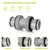 Filter Pump Hose Connector, Kardeep Pool Hose Connector 1.5" to 1.5", Hose Connector Coupling for Pool Hose Adapter and Filter Pumps - 2 Heads