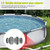 Filter Pump Hose Connector, Kardeep Pool Hose Connector 1.5" to 1.5", Hose Connector Coupling for Pool Hose Adapter and Filter Pumps - 2 Heads