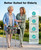 Rhino Valley Walker Basket with Cup Holder, Foldable Walker Bag for Seniors