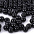 DomeStar 1 LB Glass Marbles Bulk, 0.63 Inch Black Glass Beads for Vases