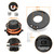 ERGIT Trimmer Head Rebuild Kit for Stihl 25-2 Weed Eater Head Fits FS55 FS55R FS56 FS56RC FS70 FS80 FS90 FS90R FS91R FS94R FS100 FS120