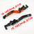 Compatible with KTM Duke 125 200 250 390 RC125 RC200 RC390 Brake Clutch Lever CNC Aluminum Extendable Adjustable Levers Accessories (Orange Black `Black)