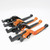 Compatible with KTM Duke 125 200 250 390 RC125 RC200 RC390 Brake Clutch Lever CNC Aluminum Extendable Adjustable Levers Accessories (Orange Black `Black)