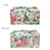 Oamsistay Wildflower Rectangle Tissue Box Cover Modern PU Leather Rectangular Tissue Box Tissue Box Holder Waterproof Tissue Cover Decorative Tissue Box Organizer for Bathroom