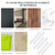 Rubber Chair Wall Protector from Chair Back, 6 Pack Clear Furniture Bumpers Silicone Cabinet Door Bumper Adhesive Wall Protector Bumpers for Shower Doors, Drawers, Car Doors, Toilet Lids
