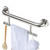 Zepolu Brushed Nickel Towel Grab Bar 17 Inch, Handicap Towel Bar for Shower