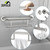 Zepolu Brushed Nickel Towel Grab Bar 17 Inch, Handicap Towel Bar for Shower