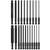 4'' Long Ball End Hex Head Allen Wrench Drill Bit Set(Metric & SAE)
