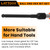 4'' Long Ball End Hex Head Allen Wrench Drill Bit Set(Metric & SAE)