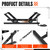 KUAFU Semi-Truck Spare Tire Carrier with Ratchet Strap Chain Truck Tire