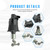 NOVAPARTS Turbo Wastegate Actuator for Honda Civic CR-V Accord 189006A0003