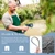Advinski Garden Hose 100FT with 10-Function Nozzle, No-Kink Water Hose